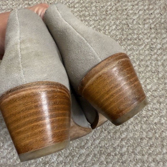 Joie Barlow Gray Suede Ankle Boots | 37 - Picture 6 of 10